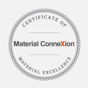 Material ConneXion Certificate of Material Excellence